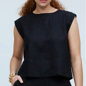 NWT Madewell Bateau Neck Tank - Linen